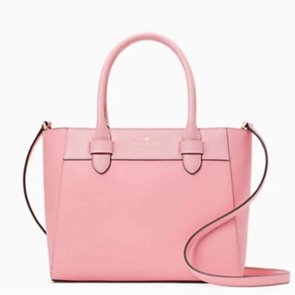 NWOT Kate Spade New York Melanie Satchel in Bright Carnation 💕